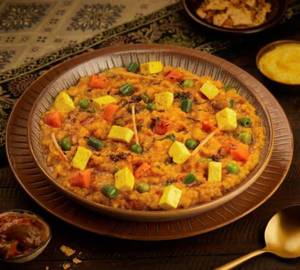 Dal Khichdi With Mix Veg