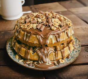 Light Chocolate Nutella Waffle