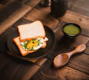 2 Egg Fry With Bread