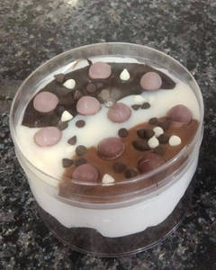 Triple Chocolate Jar Cake