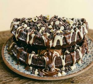 Choco Overload Milk Waffle