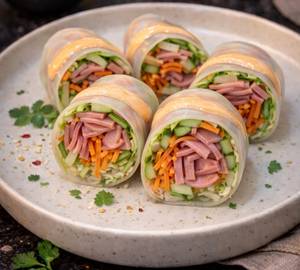 Ham Rice Sheet Roll