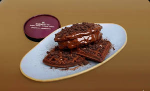Brownie waffle