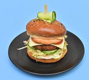 Classic veg burger jain