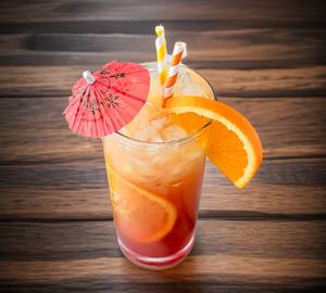 Strawberry Orange Mocktail