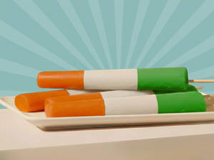 Tiranga Kulfi Stick