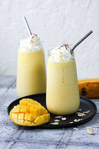Mango(milk Shake With Ice Cream)