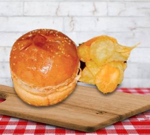 Cheese chilli burger