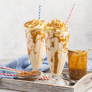 Butterscotch(milkshake With Ice Cream)