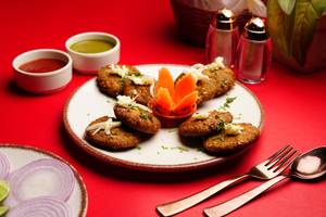 Veg. Cheese Shami Kebab (8 Pcs)