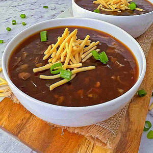 Babycorn Manchow Soup