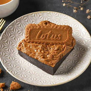 Lotus Biscoff Brownie