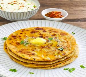 Aloo Pyaaz Paratha