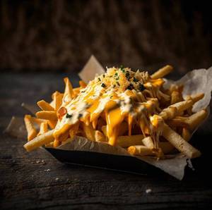 Peri peri cheese fries