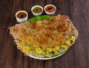 Ghee Onion Rava Masala Dosa