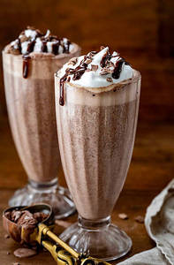 Chocolate (milk Shake With Ice Cream)