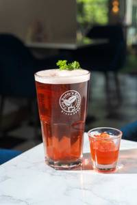 Cranberry Bubble Tea