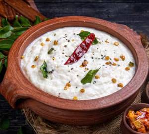 Comfort Curd Rice with tadka