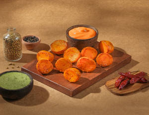Peri Peri Aloo Tikka [10 Pcs]
