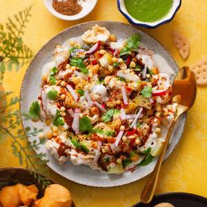 Bhalle Papdi Chaat.