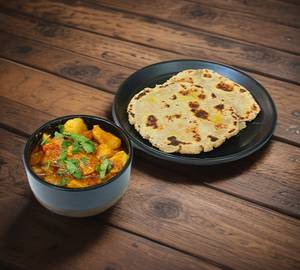 Bhakhari with sukhbhaji