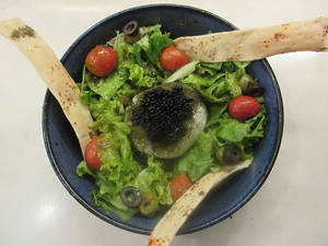 Burrata Chimichurri Salad (v)