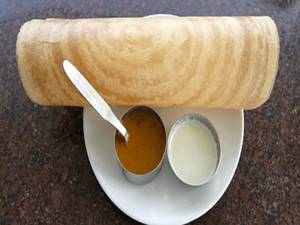 Sada dosa with ghee                                                                       