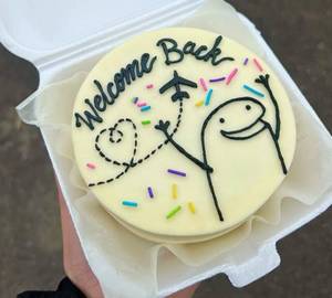 Welcome Back Rasgulla Bento Cake