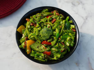 Spicy Thai Green Noodles