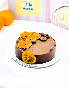 Dark Chocolate Orange Cake