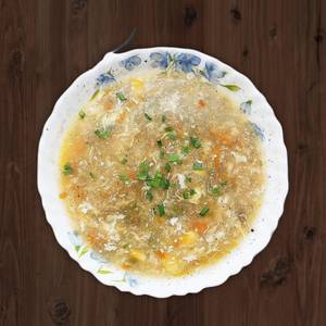 Egg soup