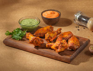 Tandoor style Chicken Wings [6 Pcs]