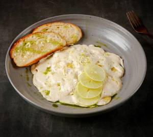 Lemon chicken ravioli