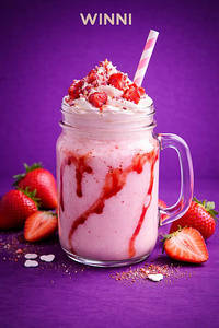 Strawberry Frappe