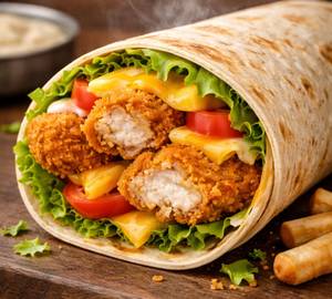 Classic Chicken Cheese Wrap