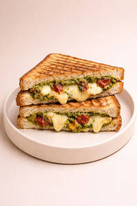 Pesto Italian Cheese Sandwich