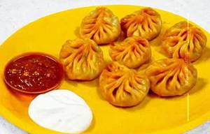 Veg fried momos