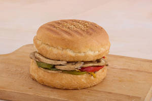 Vegan Shroom Bunwich
