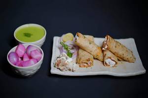 Chicken Malai Tikka Roll X2
