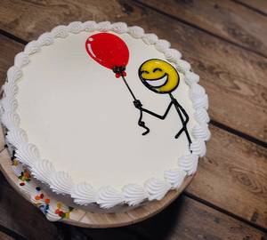 Customize Name Celebration Blueberry Cake