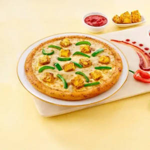Capsicum & Paneer Pizza