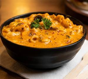 Ob spicy cheese cottage pasta