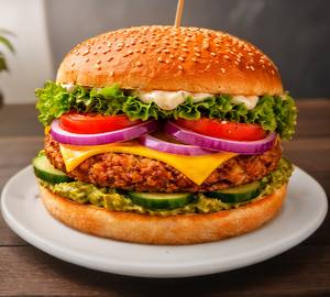 Classic burger chicken