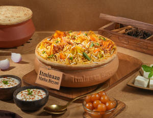 1 KG Veg & Paneer Overload Matka Biryani + FREE...
