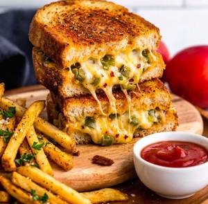 Corn & Cheese Sandwich