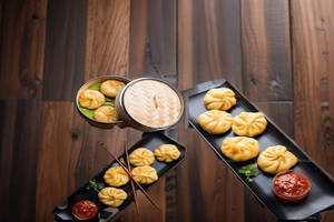 The Persian Grill Vegetable Dim Sum (10pcs-served With 2nos Asian Dips)