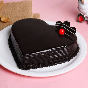 Truffle Heart Cake