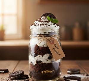 Oreo cake jar