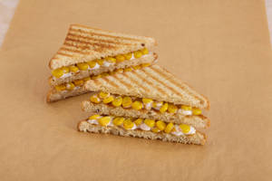 Vegan Corn Cheese Sandwich