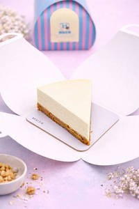 Nyc Baked Cheesecake Pastry Slice Eggless